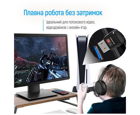Мережева карта Wi-Fi ColorWay CW-AD-W2, зображення 9