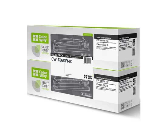 Картридж ColorWay CANON (070H) MF461w/463dw/465dw/LBP243dw/246dw DUAL PACK (CW-C070FMX)