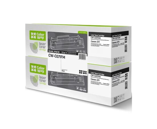 Картридж ColorWay CANON (071) LBP122/MF272 DUAL PACK (CW-C071FM)