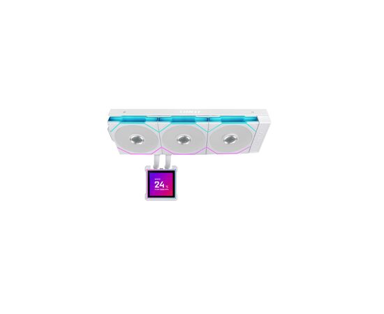 Система жидкостного охлаждения Lian Li HydroShift II LCD-S 360CL White (G89.GHS2LCDS36CW.00), изображение 2