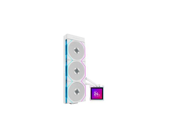 Система жидкостного охлаждения Lian Li HydroShift II LCD-S 360CL White (G89.GHS2LCDS36CW.00)