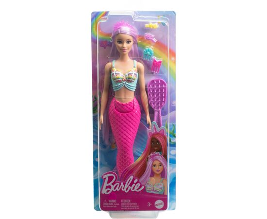 Кукла Barbie Русалочка Волшебные прически серии Фантастический мир (HRR00), изображение 6