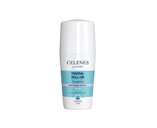 Дезодорант Celenes Thermal Roll-On 2 In 1 Whitening Tannforsen С эффектом осветления 75 мл (7350104249908)