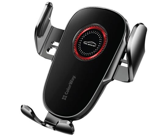 Універсальний автотримач ColorWay ClampSnap Holder Black (CW-CHMH19-BK)