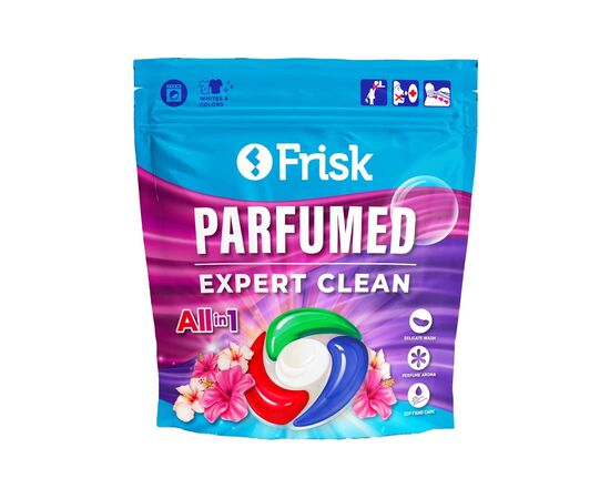 Капсулы для стирки Frisk Parfumed Expert Clean 12 шт. (4820197123483)