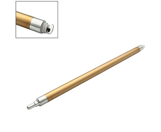Вал магнітний HP LJ 1010/Canon LBP2900/FAX-L100/Q2612A/703, covered in Deep Golden Glossy - OEM technology + b Welldo (WD-MRH2612AX)