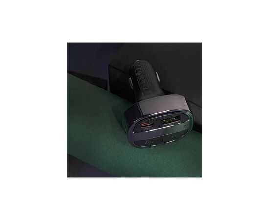 FM модулятор HOCO E70, Black, Box, изображение 7