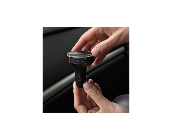 FM модулятор HOCO E70, Black, Box, изображение 8