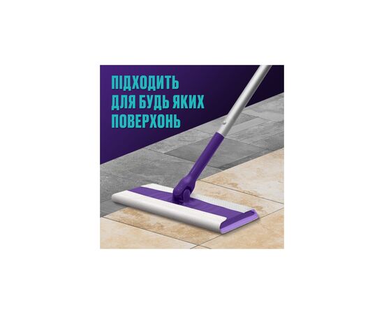 Швабра Vortex Для уборки полов + Сухие салфетки для подметания 5 шт. (4823071667431), изображение 3