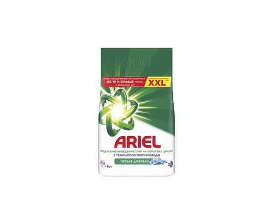 Пральний порошок Ariel Гірське джерело 5 кг (8006530178112)