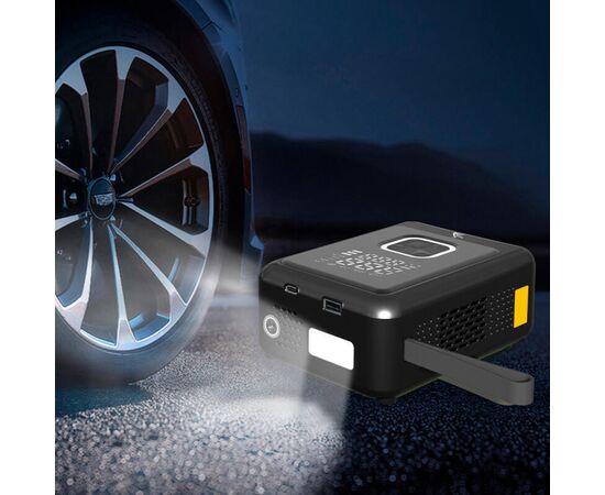 Пуско зарядное устройство Aspiring 8000mAh 800A Jump 4 Power bank 3-in-1 with inflator (VTR-P4), изображение 3