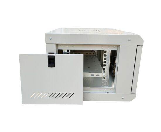 Шкаф настенный GEAR 6U 19" 600x600x300 мм, + полка 19", grey (GWMSN-6U-600-600G), изображение 3