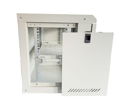 Шкаф настенный GEAR 9U 19" 600x600x450 мм, + полка 19", grey (GWMSN-9U-600-600G), изображение 5