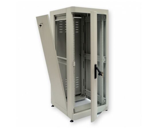 Шкаф напольный GEAR 33U 19" 600x600 мм, PREMIUM, grey (GWMSN-33U-600-600G), изображение 3