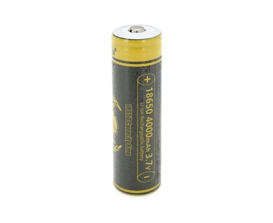 Аккумулятор 18650 4000mah (3800-4000mah), 3.7V(2.75-4.2V) Liitokala (King-4000-JT)