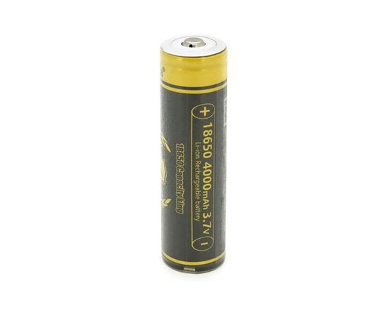 Аккумулятор 18650 4000mah (3800-4000mah), Protected, 3.7V(2.75-4.2V) Liitokala (King-4000PCB)