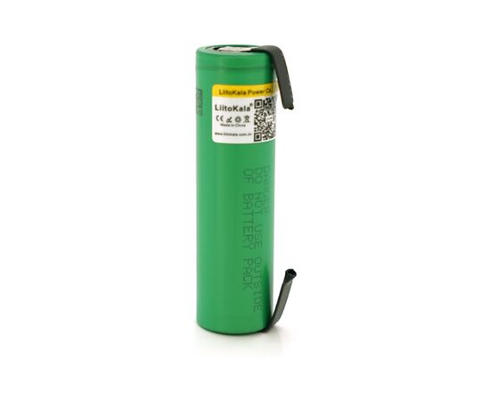 Аккумулятор 18650 2600mah (2500-2600mah), 3.7V(2.75-4.2V), Green Liitokala (Lii-VTC5A-N)