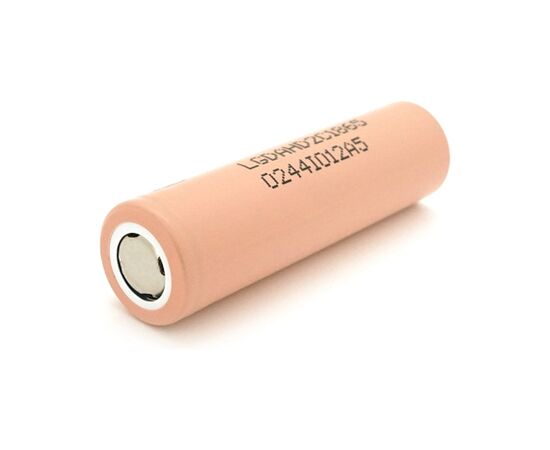 Аккумулятор 18650 2100mAh, 25A, 4.2/3.7/2.5V, Beige LG (LGDAHD2C1865), изображение 2