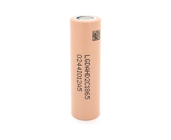 Аккумулятор 18650 2100mAh, 25A, 4.2/3.7/2.5V, Beige LG (LGDAHD2C1865)