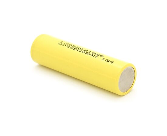 Аккумулятор 18650 1600mAh, 20A, 4.2/3.6/2.5V, Yellow LG (LGDBHE21865), изображение 2