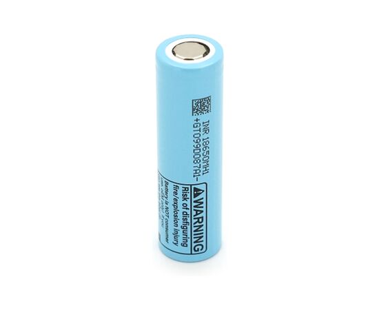 Аккумулятор 18650 3200mAh, 10A, 4.2/3.7/2.5V, Cyan LG (INR18650MH1 (LG MH1))