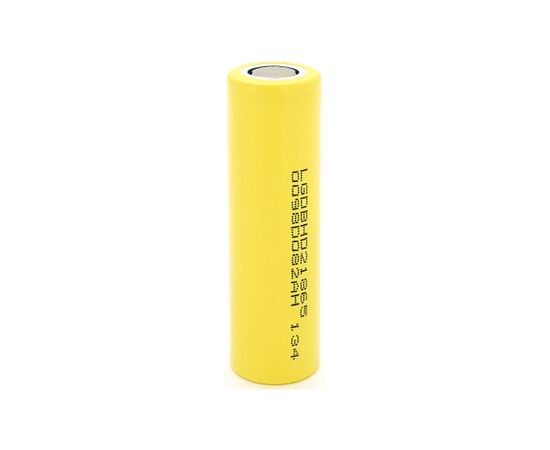 Аккумулятор 18650 3000mAh, 20A, 4.2/3.7/2.5V, Yellow LG (LGDBHD21865 (LG HD2))
