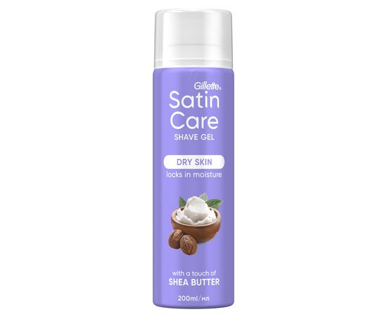 Гель для гоління Satin Care для сухої шкіри 200 мл (7702018012466)