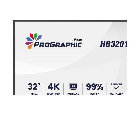 Монітор iiyama HB3201UHSNP-B1, зображення 6