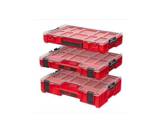 Ящик для інструментів QBRICK SYSTEM органайзер, 18", 450*296*79, SYSTEM PRO Organizer 100 Red, ORGQPRO100CZEPG001 (ORGQPRO100CZEPG001), зображення 4