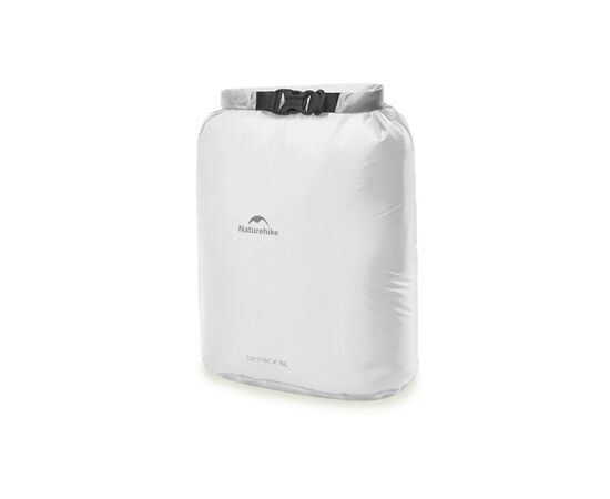 Гермомішок Naturehike CNK2550XB012, 8 л, білий (6977465868367)