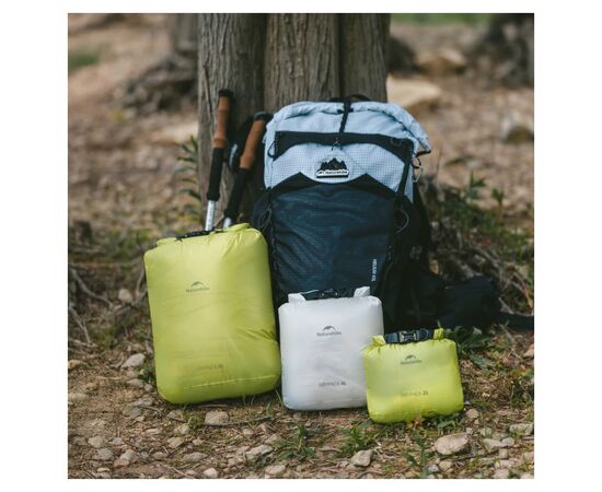 Гермомішок Naturehike CNK2550XB012, 8 л, жовтий (6977465868268), зображення 6