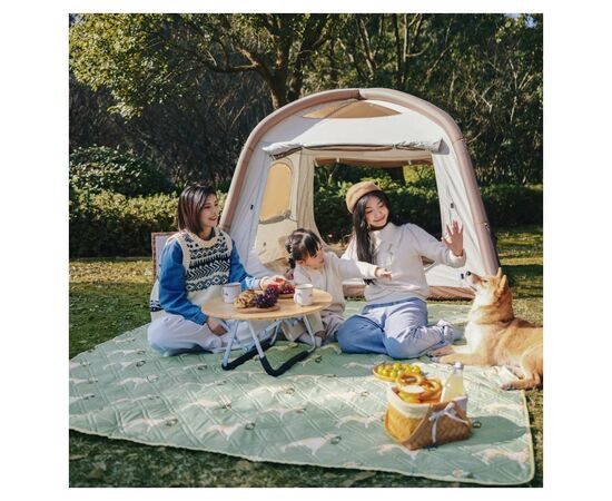 Туристичний килимок Naturehike для пікніка CNK2350WS010 210х240 см блакитний із принтом (6976507661645), зображення 7