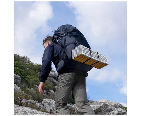 Туристический коврик Naturehike IXPE CNK2550WS030, алюмінієва плівка, 18 мм, медово-золотий (6977465868190), изображение 6