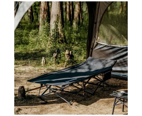 Розкладачка Naturehike CNK2300WS010, поліестер Oxford, чорна (6976507665209), зображення 5