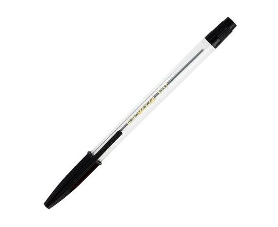 Ручка шариковая Buromax non-retractable JOBMAX Corvina, black (BM.8117-02)