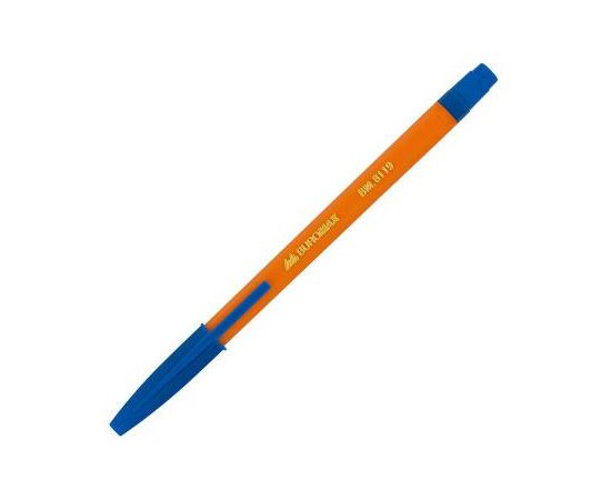 Ручка шариковая Buromax non-retractable JOBMAX ORANGE, blue (BM.8119-01)