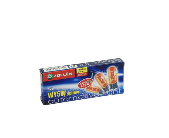 Автолампа Zollex WY5W amber 12V, изображение 2