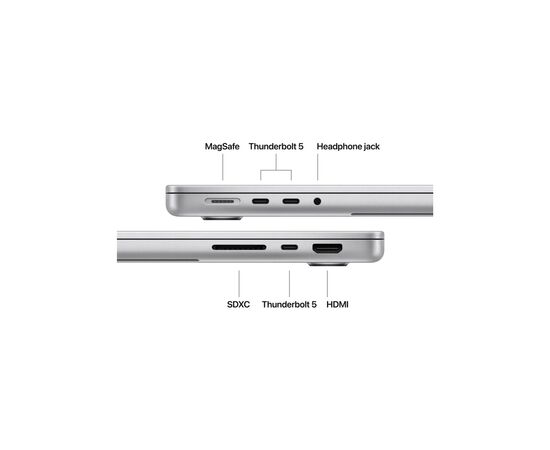 Ноутбук Apple MacBook Pro 14 A3426 M5 Pro Silver (MGDP4UA/A), изображение 7