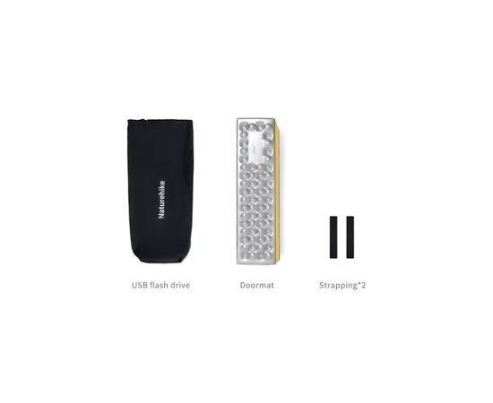 Туристичний килимок Naturehike IXPE CNK2550WS030, алюмінієва плівка, 18 мм, оливковий-зелений (6977465868206), зображення 5