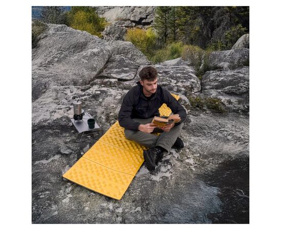 Туристичний килимок Naturehike IXPE CNK2550WS030, алюмінієва плівка, 18 мм, оливковий-зелений (6977465868206), зображення 9