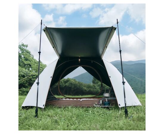 Палатка Naturehike Greek Style CNK2300ZP024 світло-кавовий (6977465866370), изображение 9