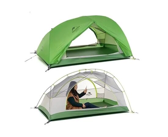 Палатка Naturehike Star River 2 NH17T012-T світло-зелений (6927595716496), изображение 3
