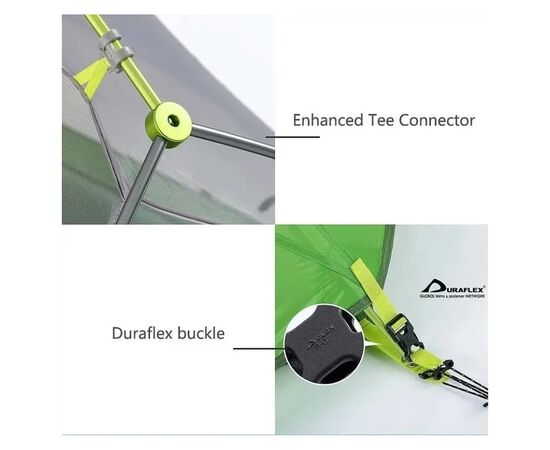 Палатка Naturehike Star River 2 NH17T012-T світло-зелений (6927595716496), изображение 4