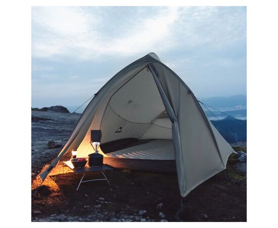 Палатка Naturehike Cloud Up Base 1 Tent Pro CNK2350WS020 пісочний (6927595797723), изображение 6