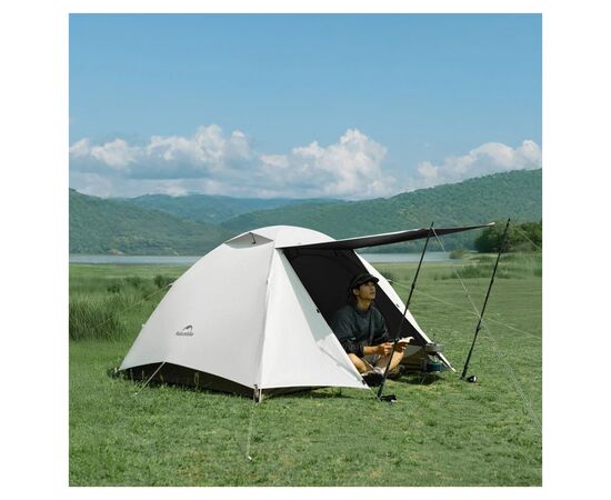 Намет Naturehike Greek Style CNK2300ZP024 світло-кавовий (6977465866356), зображення 3