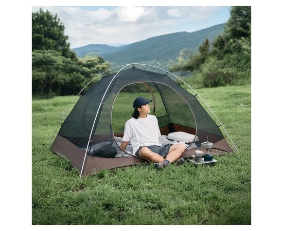 Намет Naturehike Greek Style CNK2300ZP024 світло-кавовий (6977465866356), зображення 7