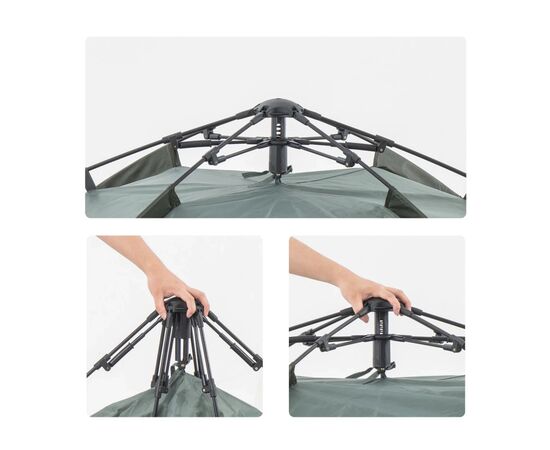Палатка Naturehike NH21ZP008 оливково-зелений (6927595777442), изображение 5