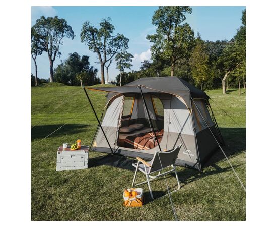 Палатка Naturehike Cape Series 5.2 CNK2450WS037 сіро-коричневий (6927595783887), изображение 2