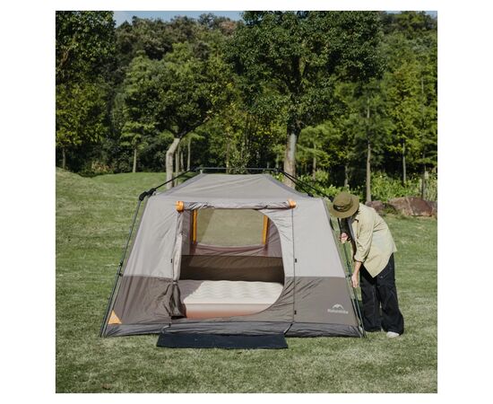 Палатка Naturehike Cape Series 5.2 CNK2450WS037 сіро-коричневий (6927595783887), изображение 3