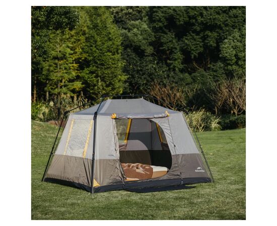 Палатка Naturehike Cape Series 5.2 CNK2450WS037 сіро-коричневий (6927595783887), изображение 4